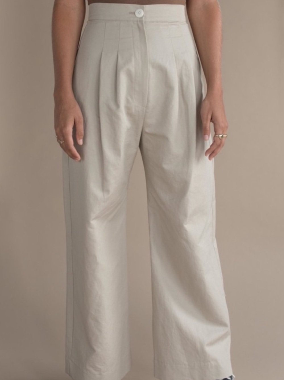 ⭐️Ilana Kohn Pant Lightweight Cream Color size 0⭐️